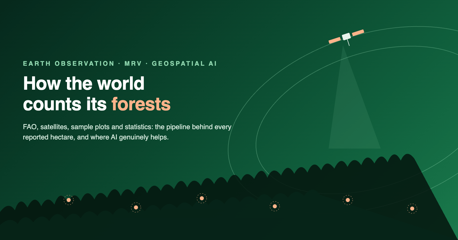 How the World Counts Its Forests: FAO, Satellites, and the Science of Forest Monitoring