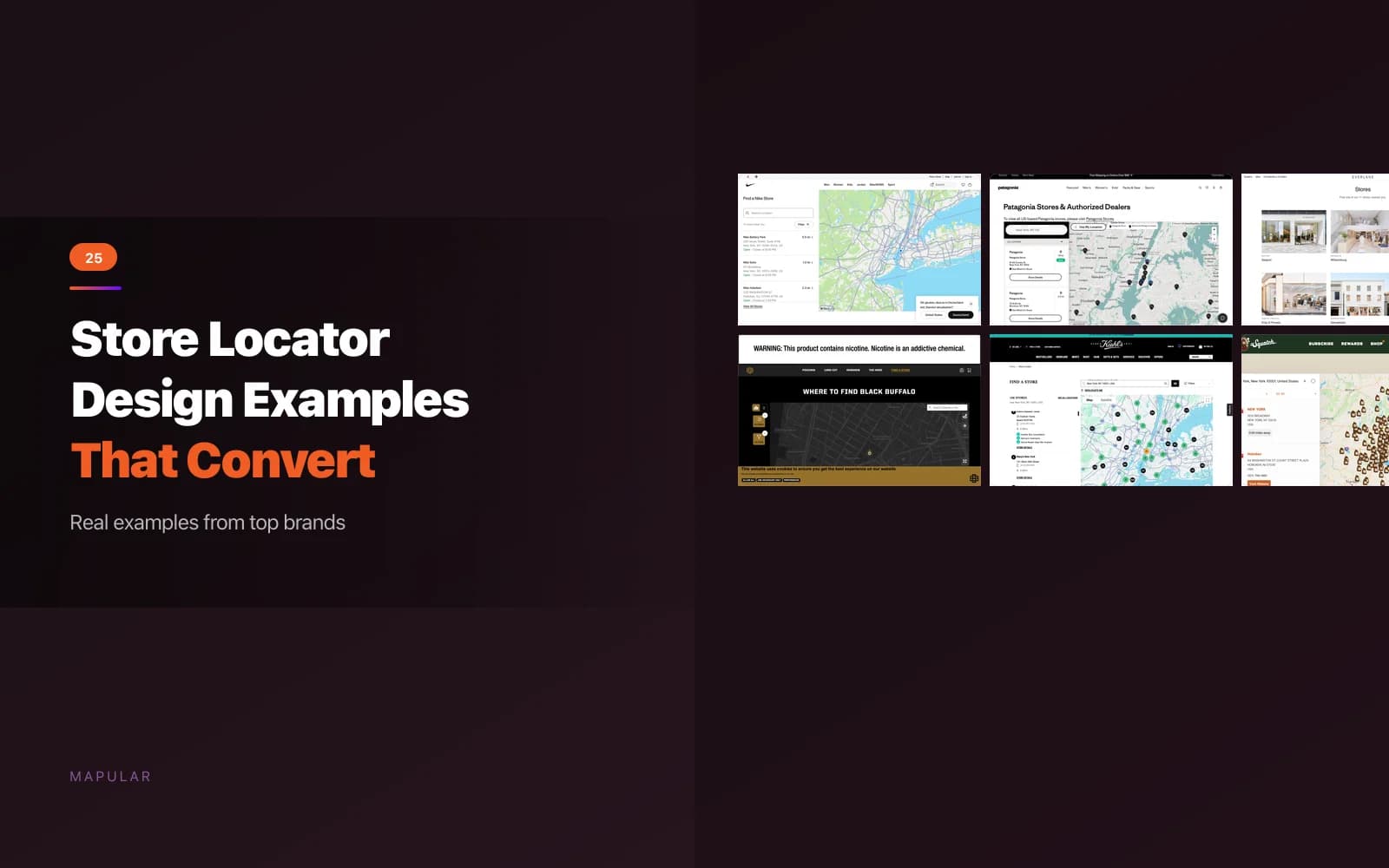 Store Locator Design: 25 Beispiele, die wirklich konvertieren