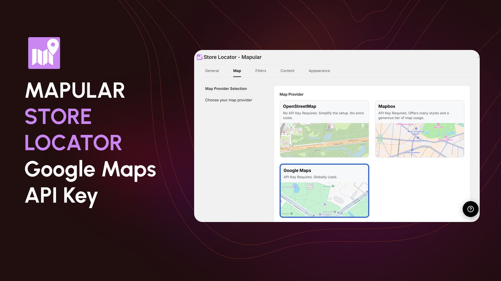 How to set up your Google Maps API Key
