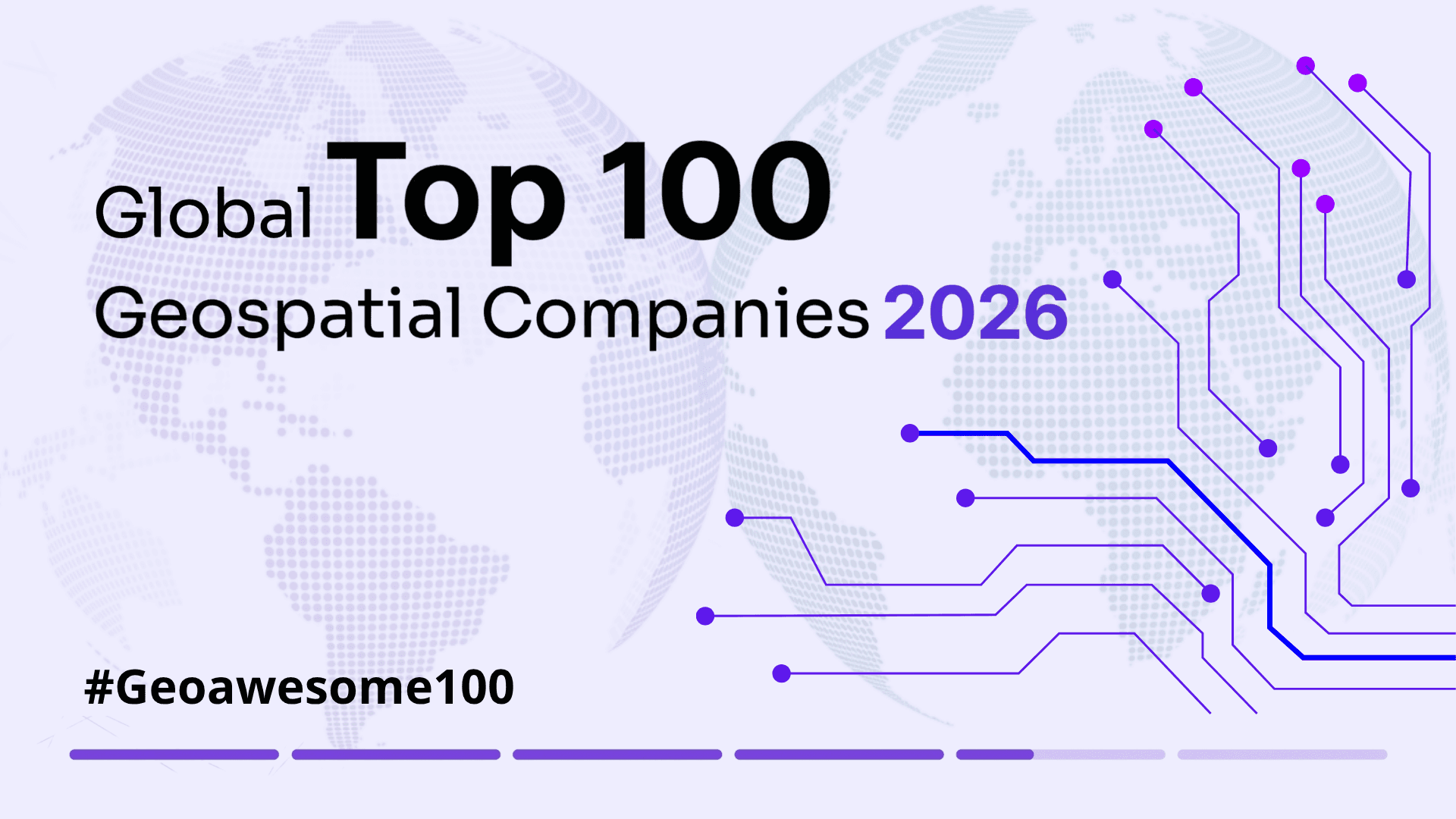 Mapular unter den Global Top 100 Geospatial Companies 2026