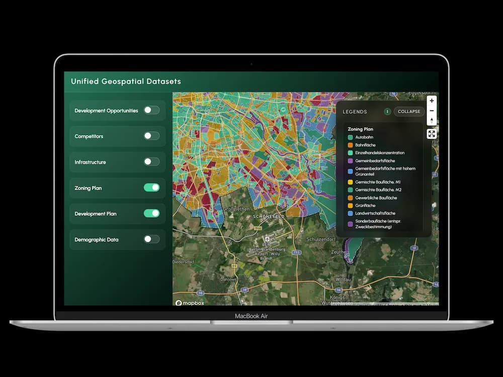 Unified geospatial data layers